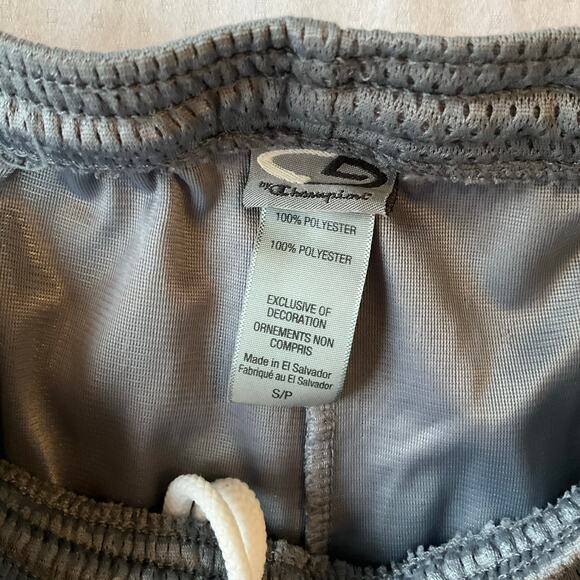 Champion Men Elastic Waist Casual Shorts size S, Gray - Picture 8 of 9